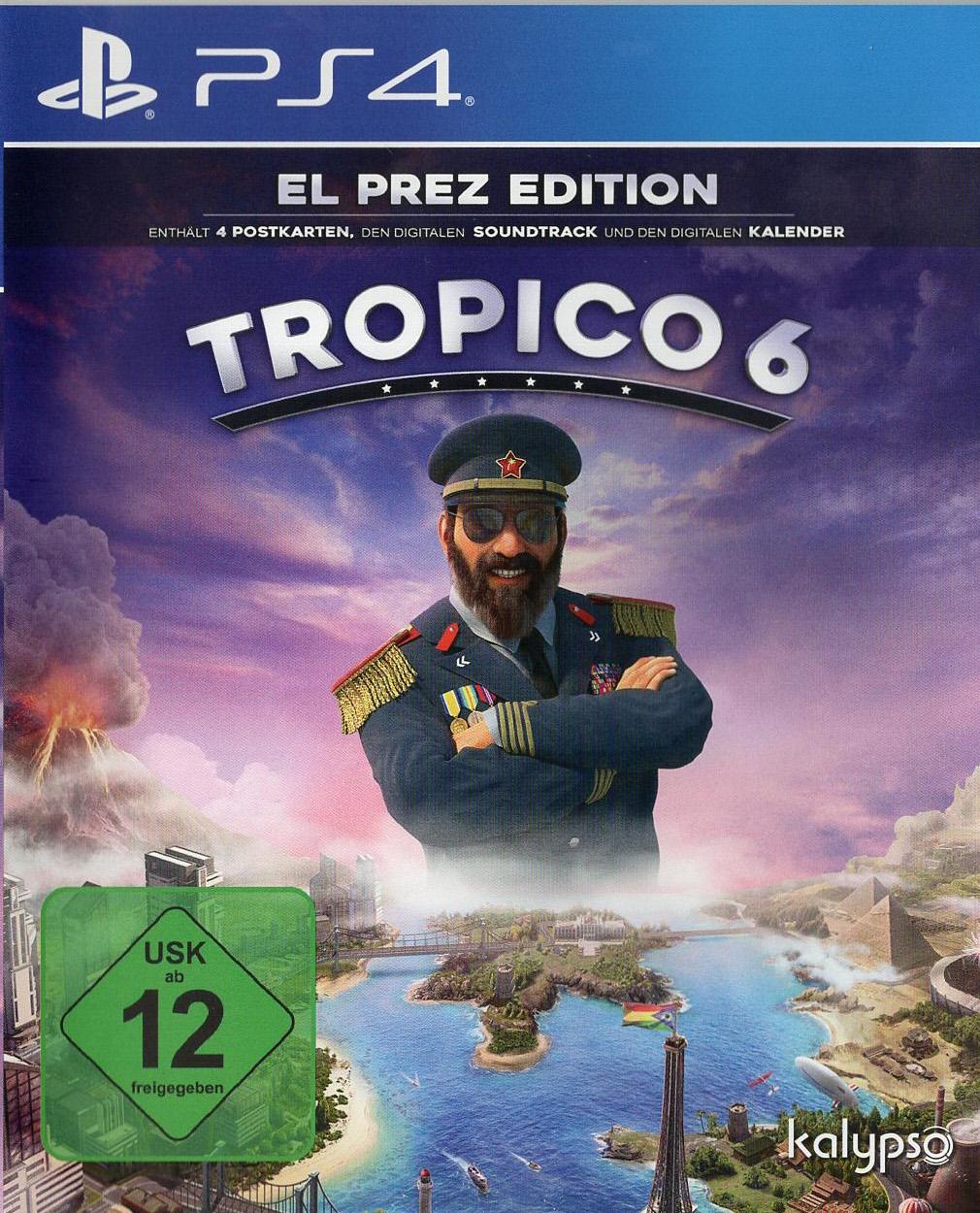Tropico 6 - PlayStation 4 Vorderseite