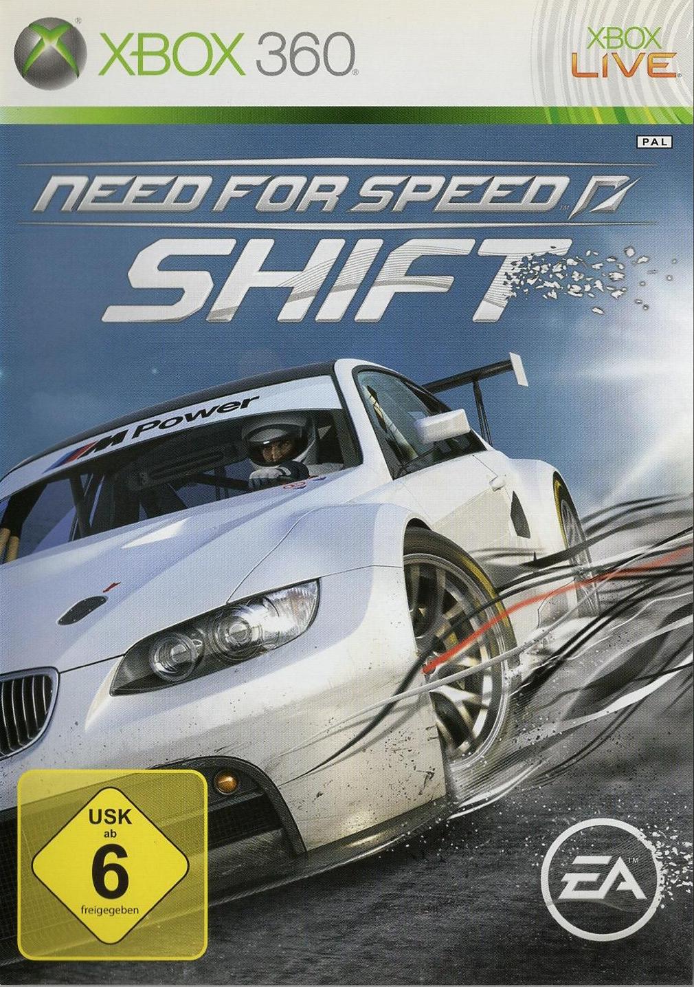 Need for Speed: Shift - Xbox 360 Vorderseite