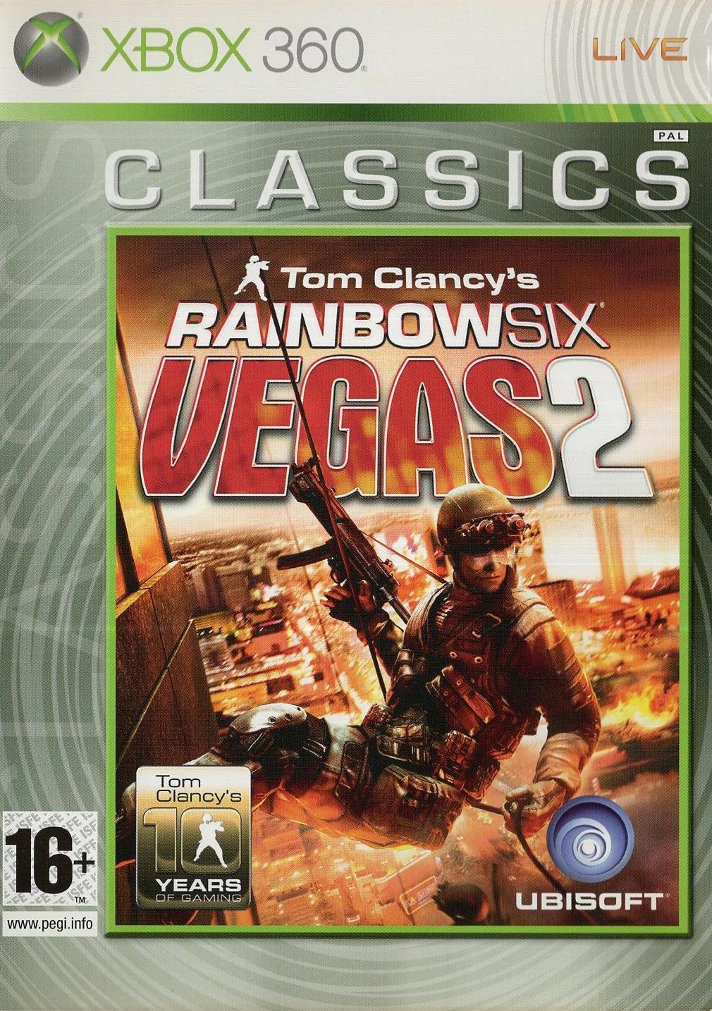 Tom Clancy's Rainbow Six: Vegas 2 - Xbox 360 Vorderseite