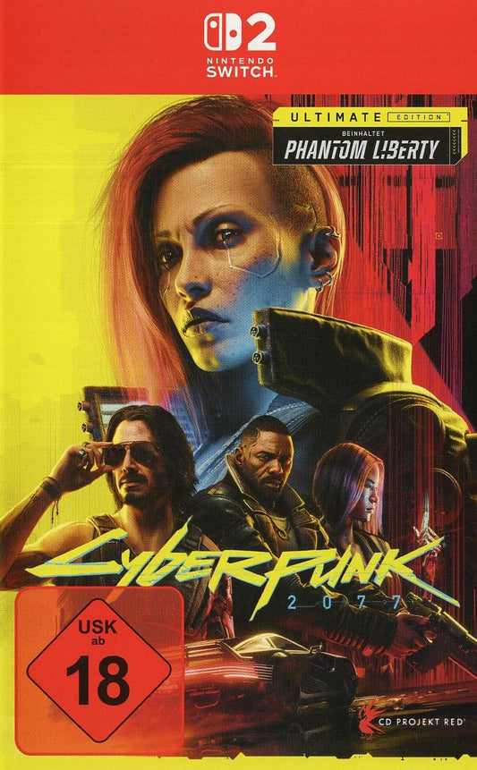 Cyberpunk 2077: Ultimate Edition - Nintendo Switch Vorderseite
