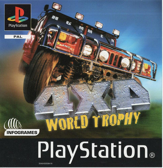 4x4 World Trophy - PlayStation 1 Vorderseite