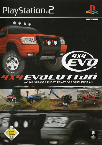 4x4 Evolution - PlayStation 2 Vorderseite