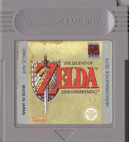 The Legend of Zelda: Link's Awakening - Game Boy - Modul Vorderseite