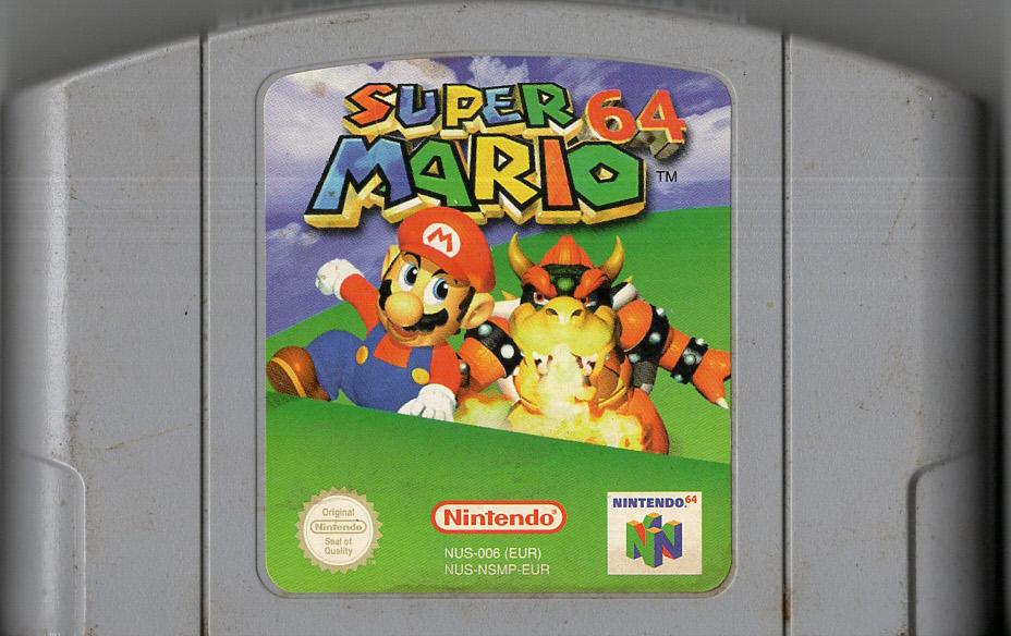 Super Mario 64 - Nintendo 64 - Modul Vorderseite
