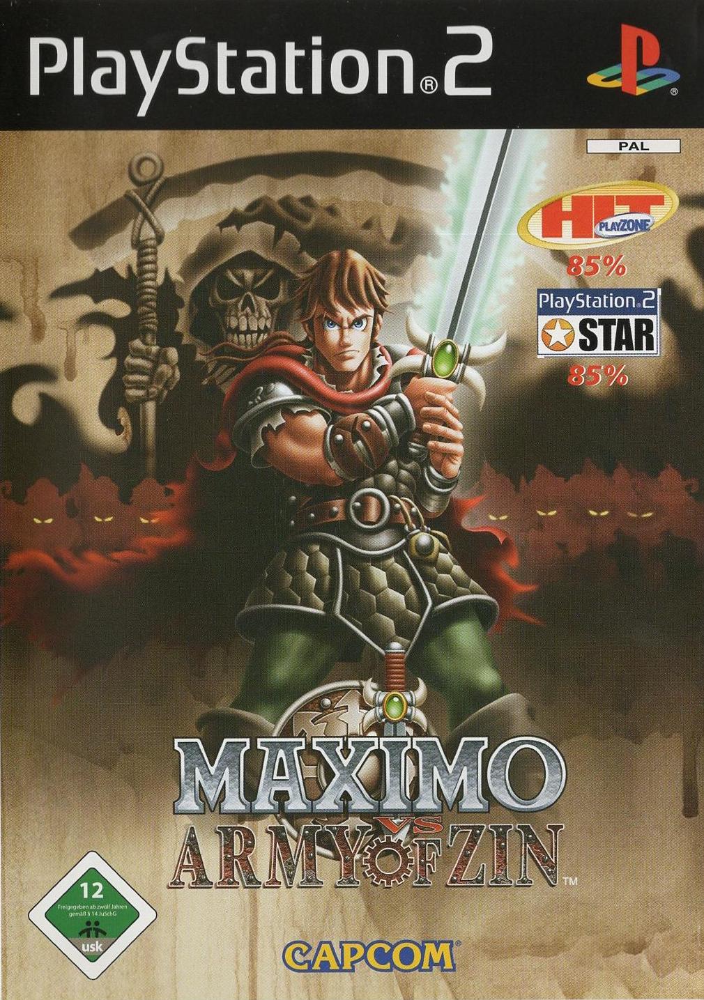 Maximo vs Army of Zin - PlayStation 2 Vorderseite