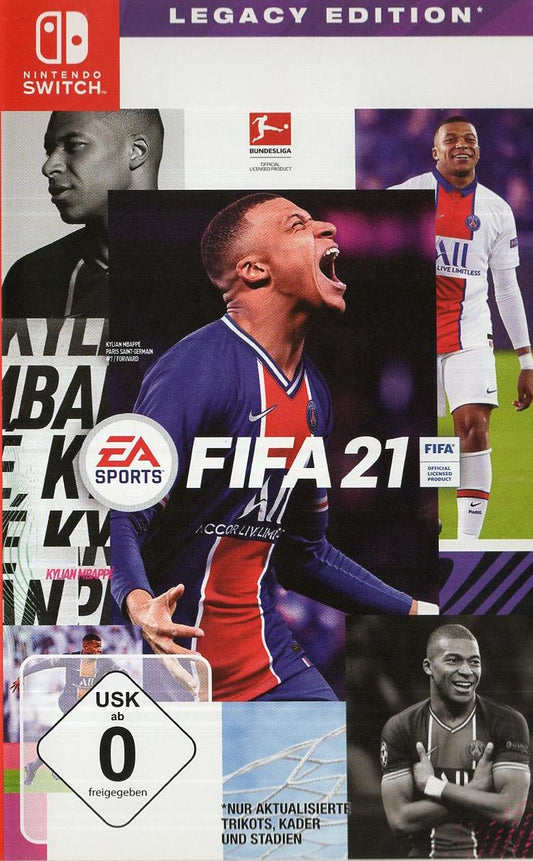 FIFA 21 - Nintendo Switch Vorderseite