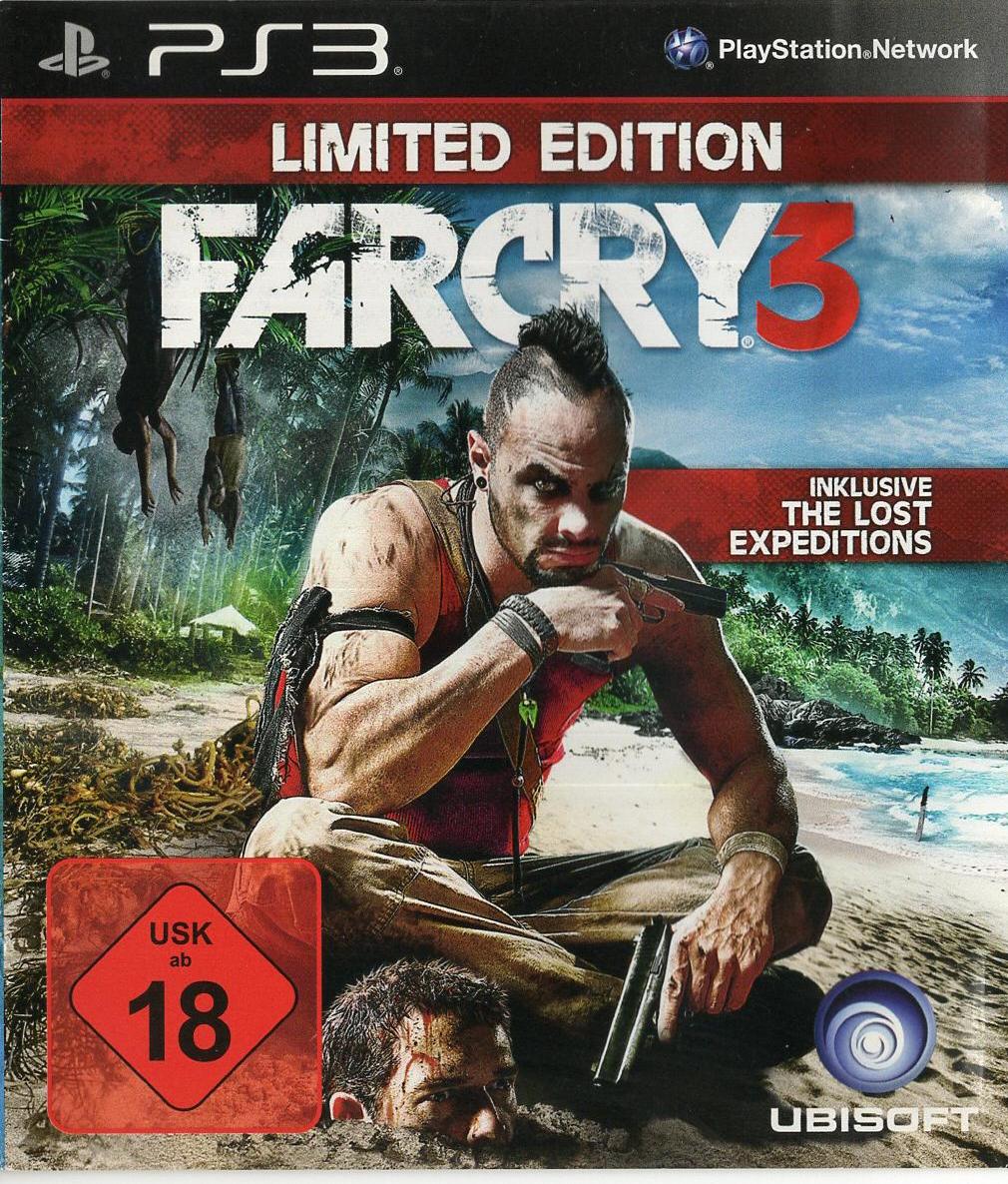 Far Cry 3 - PlayStation 3 Vorderseite