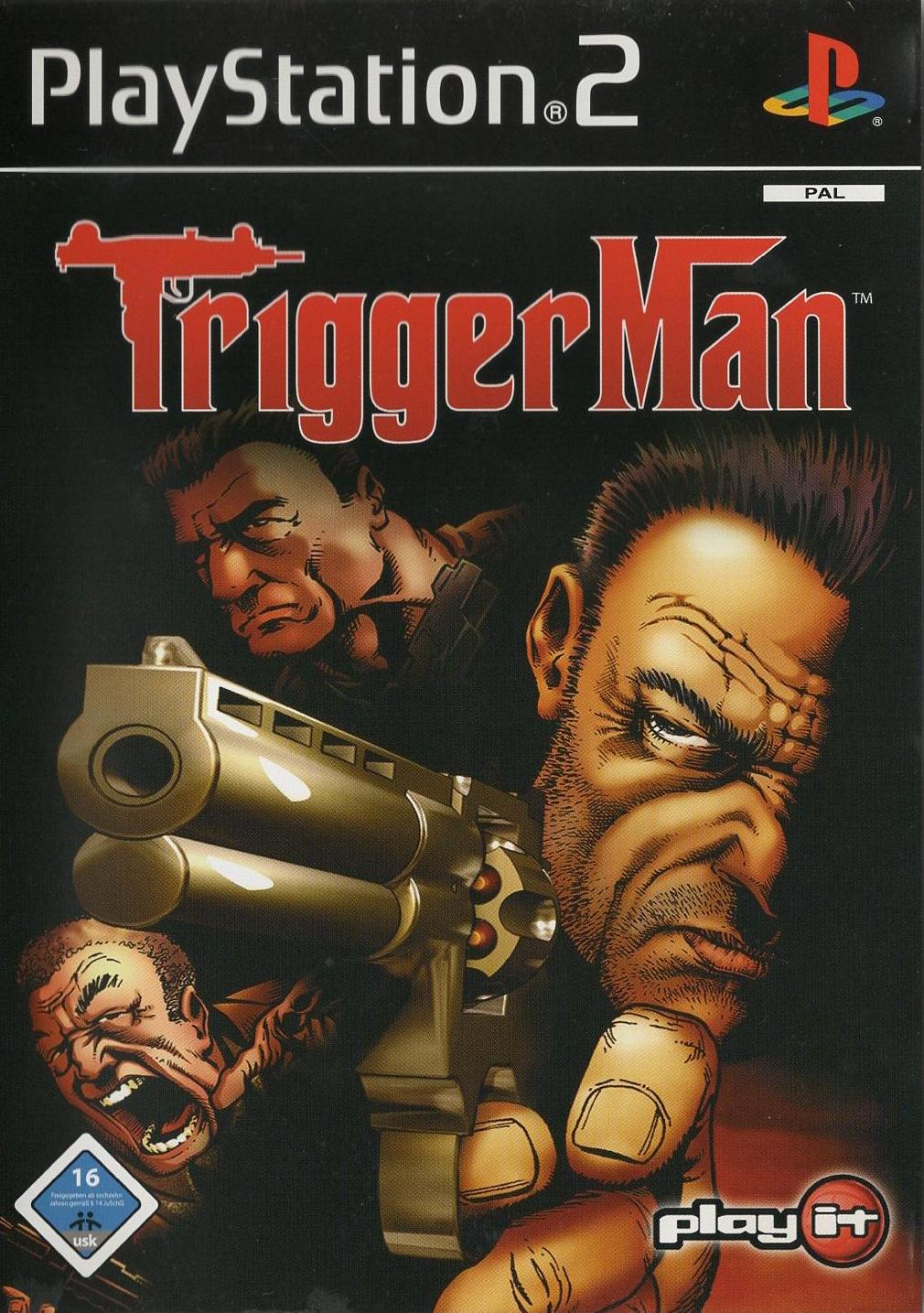 Trigger Man - PlayStation 2 Vorderseite