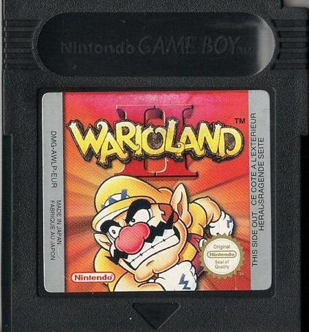 Wario Land II - Game Boy - Modul Vorderseite