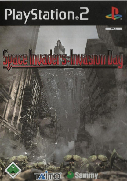 Space Invaders: Invasion Day - PlayStation 2 Vorderseite
