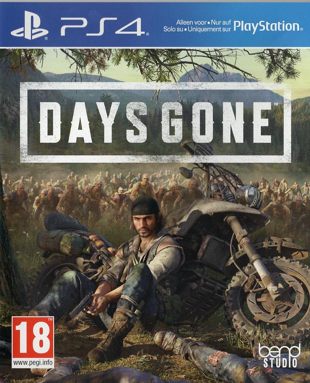 Days Gone - PlayStation 4 Vorderseite
