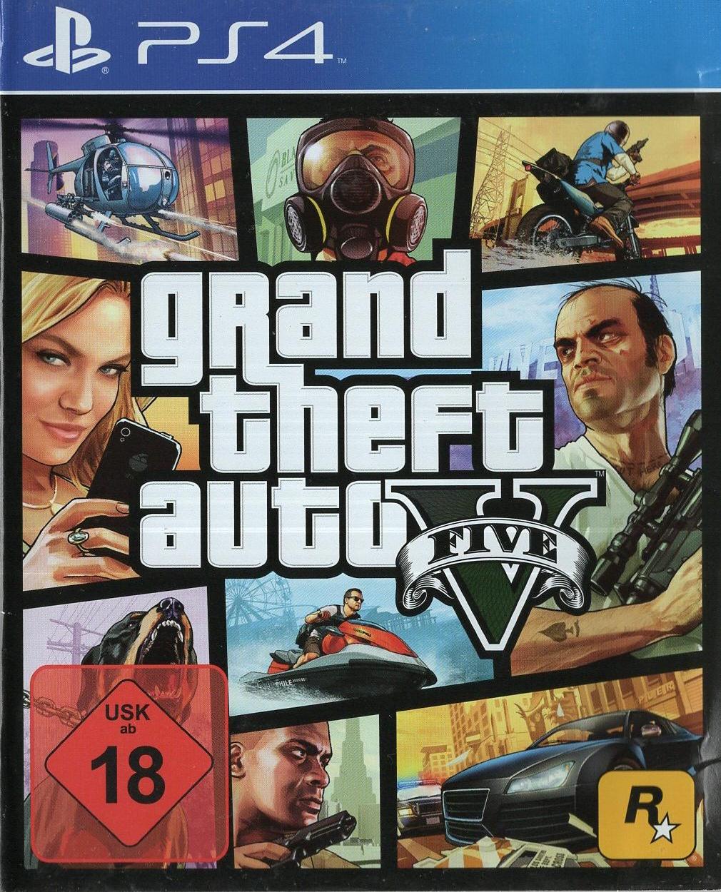 Grand Theft Auto V - PlayStation 4 Vorderseite