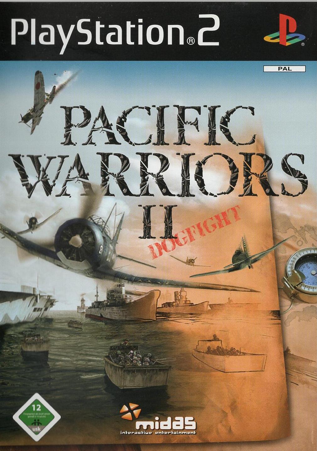 Pacific Warriors II: Dogfight - PlayStation 2 Vorderseite