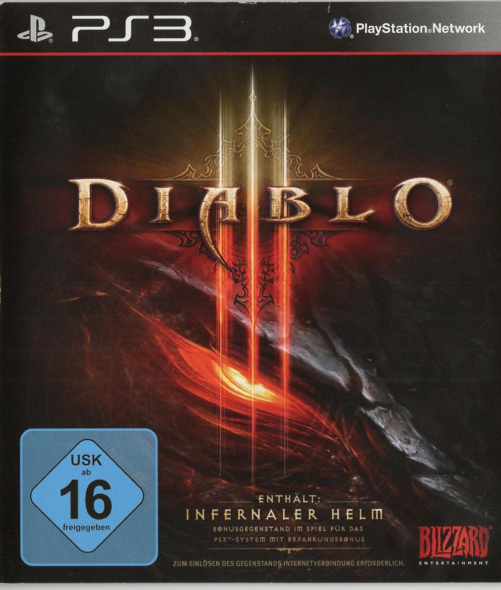 Diablo III - PlayStation 3 Vorderseite
