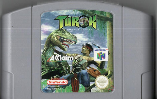 Turok: Dinosaur Hunter - Nintendo 64 - Modul Vorderseite