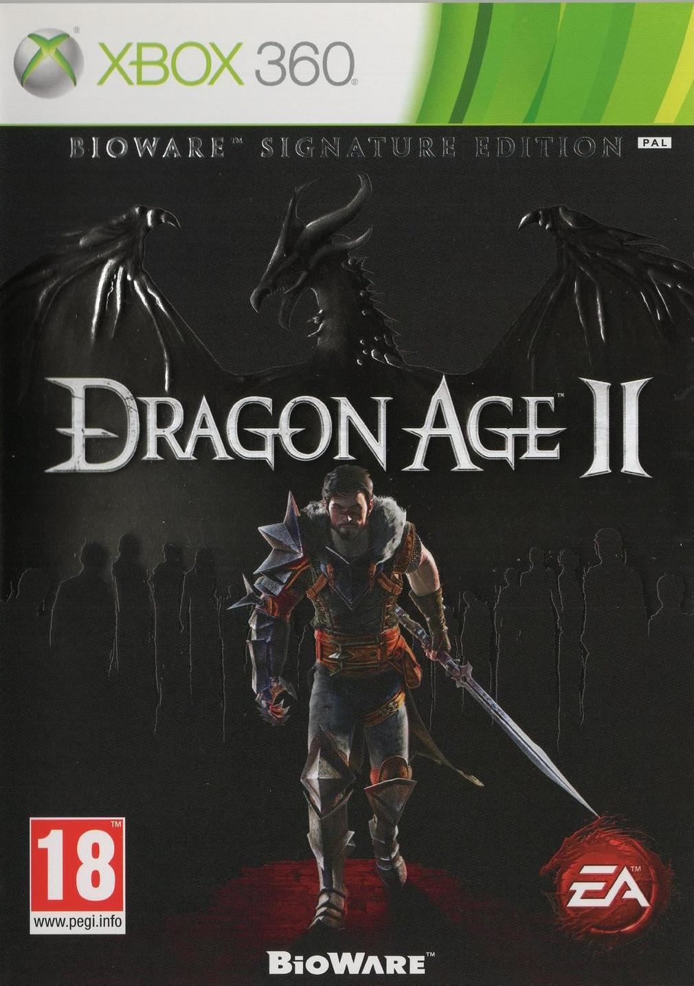 Dragon Age II - Xbox 360 Vorderseite