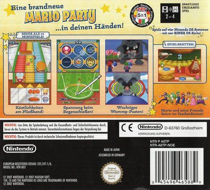 Mario Party DS - Nintendo DS Rückseite