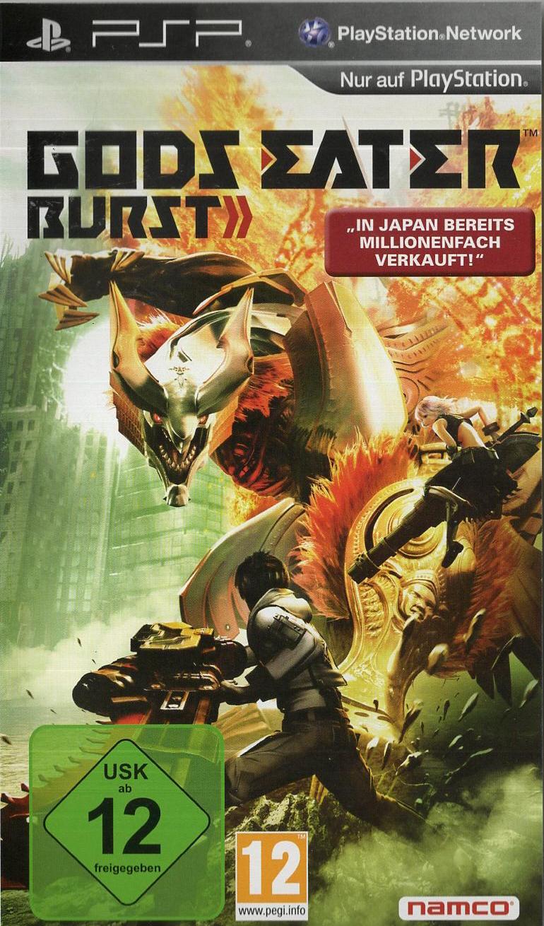 Gods Eater Burst - PlayStation Portable Vorderseite