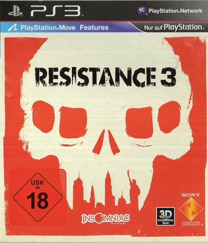 Resistance 3 - PlayStation 3 Vorderseite