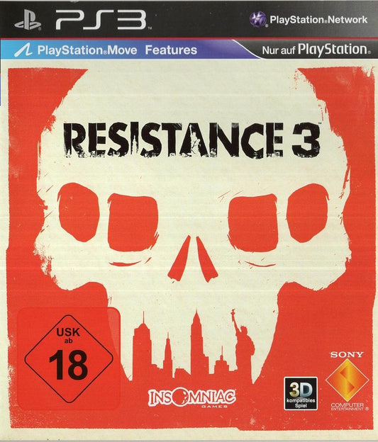 Resistance 3 - PlayStation 3 Vorderseite