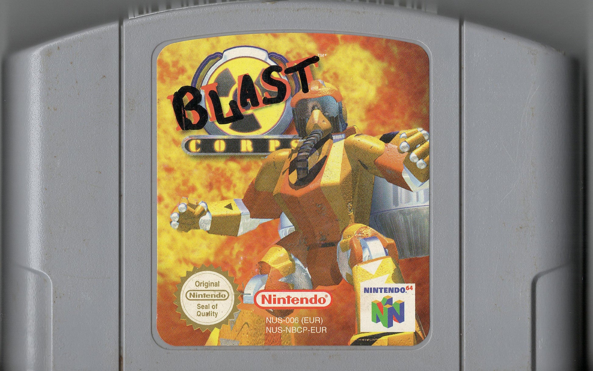 Blast Corps - Nintendo 64 - Modul Vorderseite
