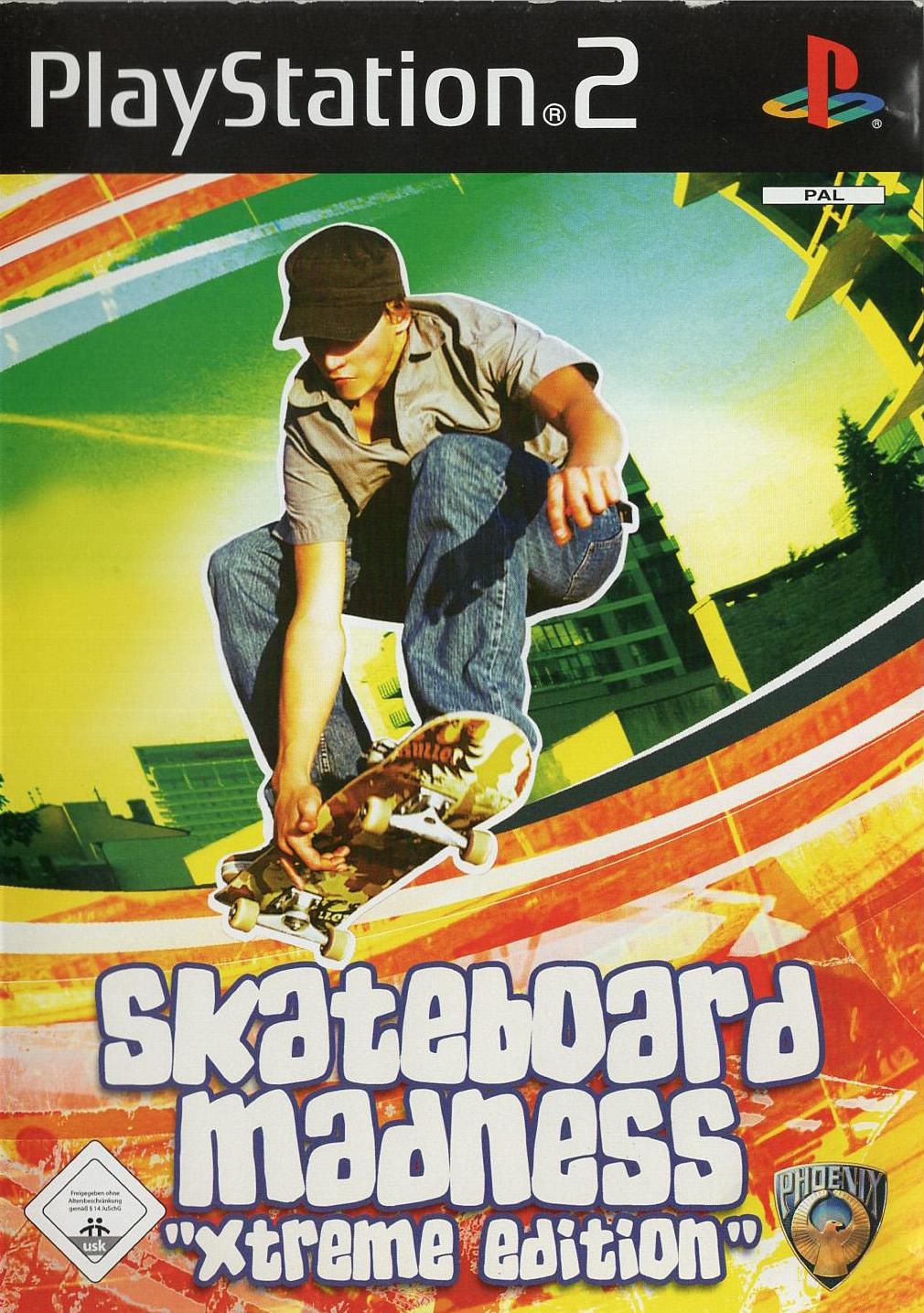 Skateboard Madness 'Xtreme Edition' - PlayStation 2 Vorderseite