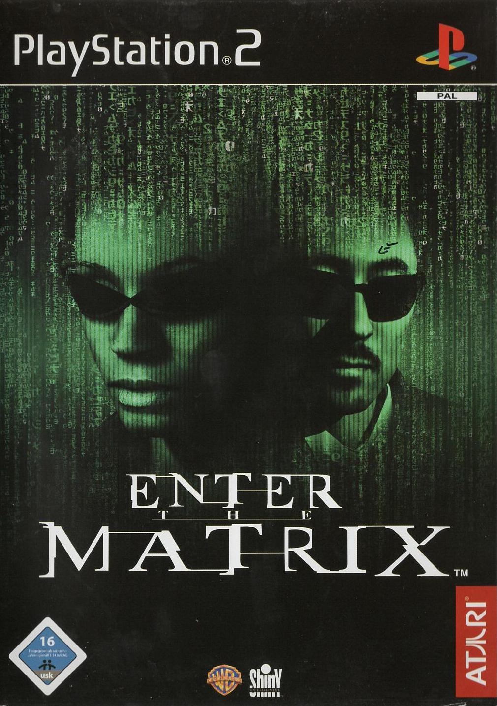 Enter The Matrix - PlayStation 2 Vorderseite