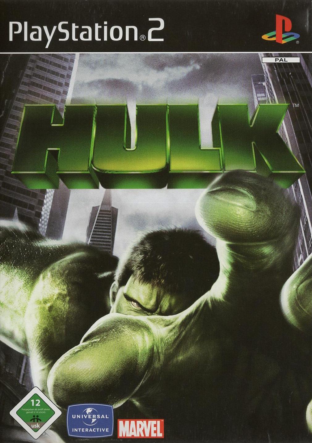 The Hulk - PlayStation 2 Vorderseite