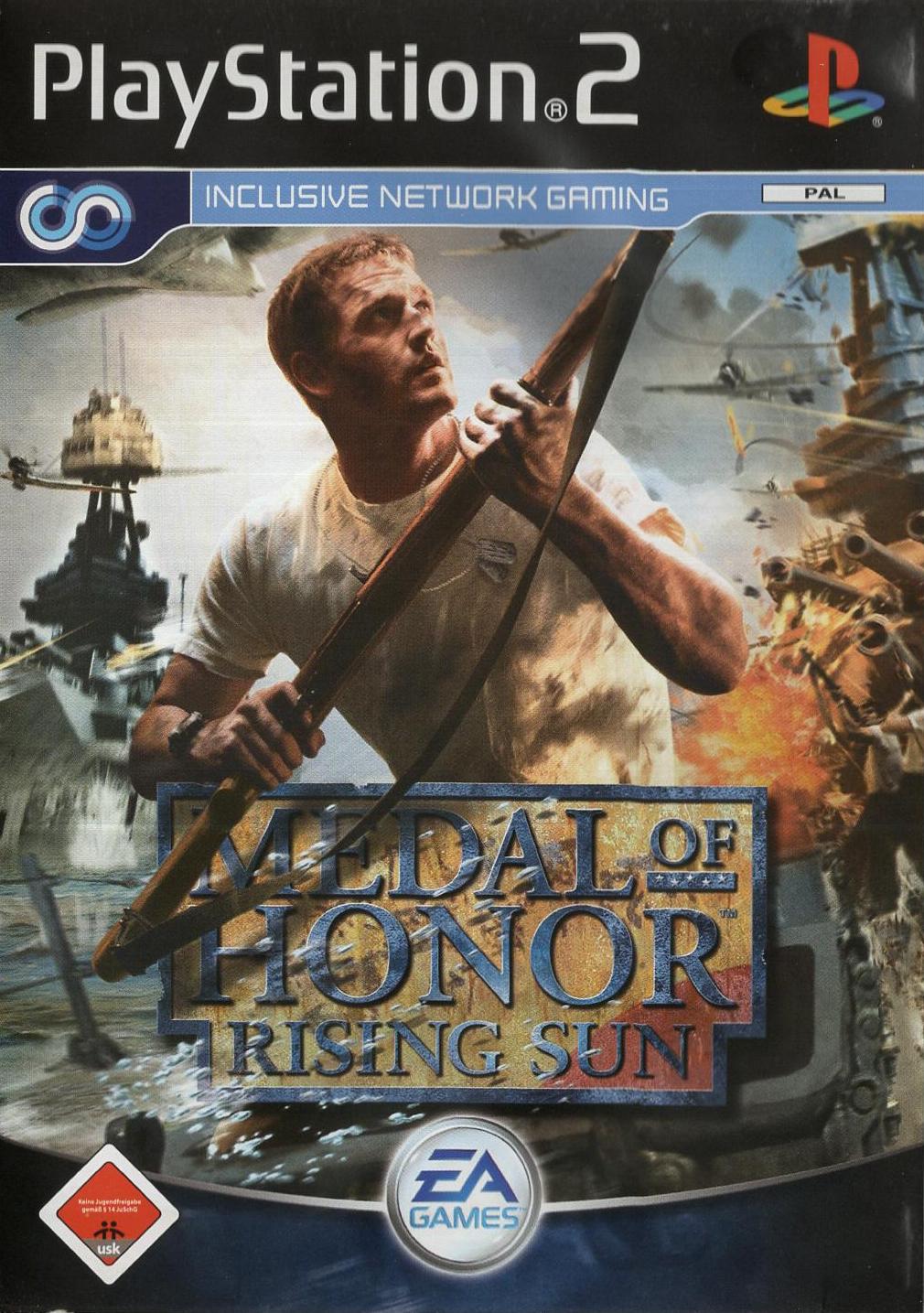 Medal of Honor Rising Sun - PlayStation 2 Vorderseite