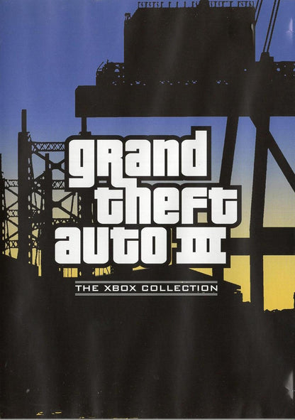 Grand Theft Auto III - Xbox Vorderseite