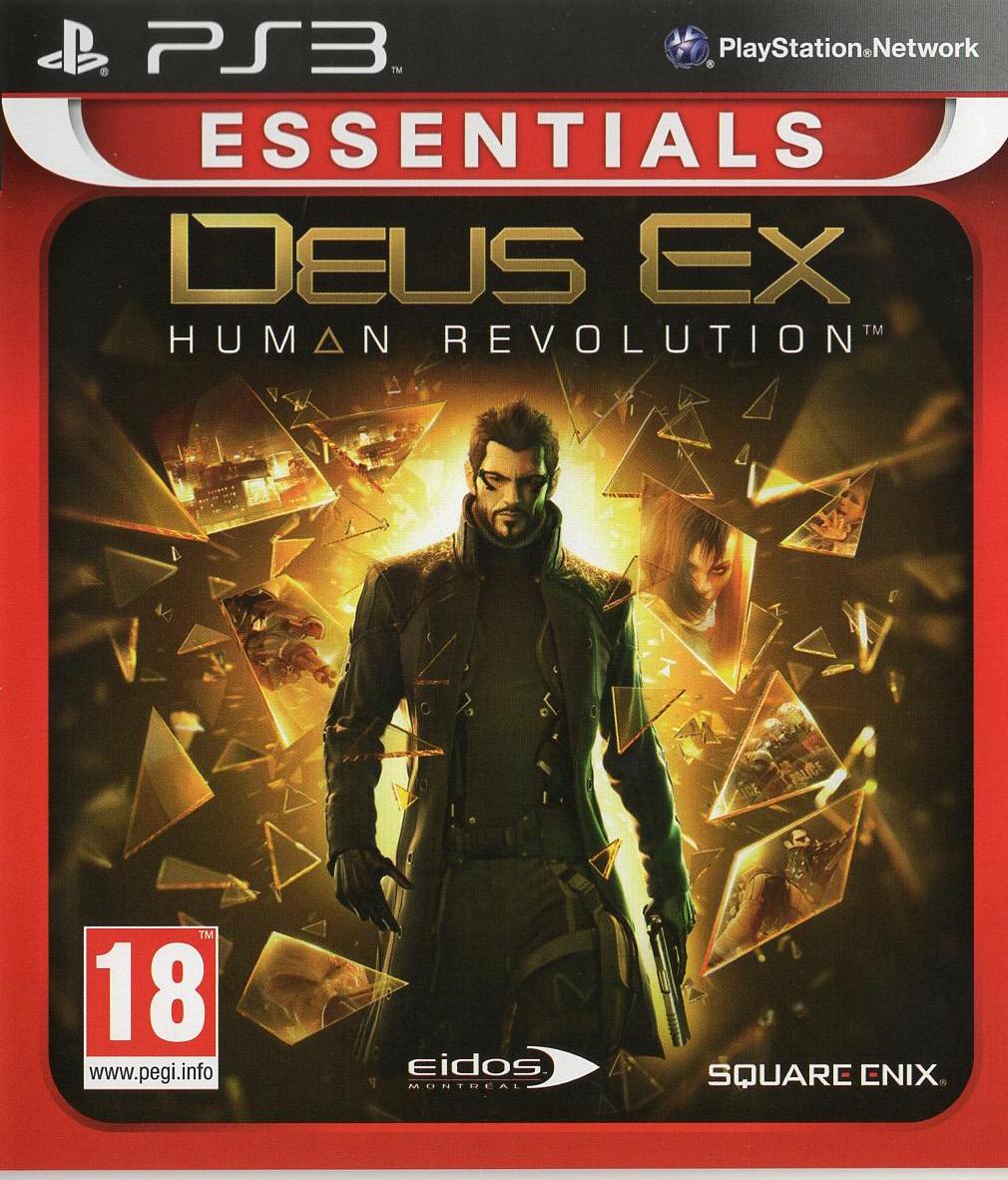 Deus Ex: Human Revolution - PlayStation 3 Vorderseite
