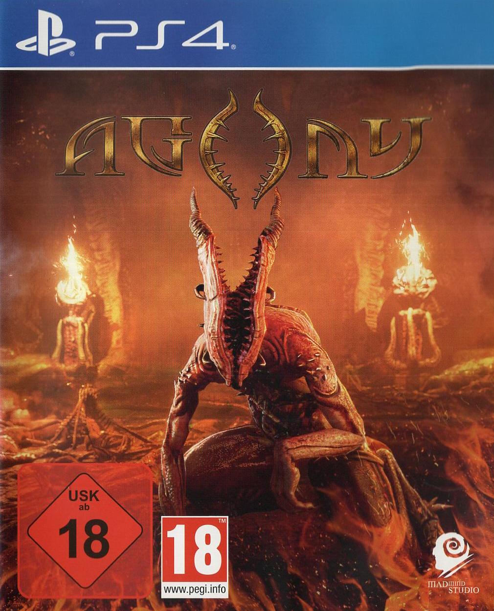 Agony - PlayStation 4 Vorderseite