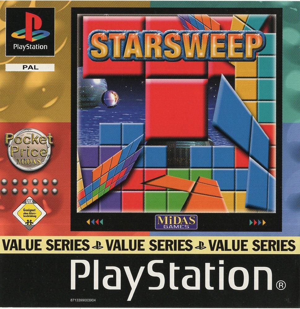 Starsweep - PlayStation 1  Vorderseite