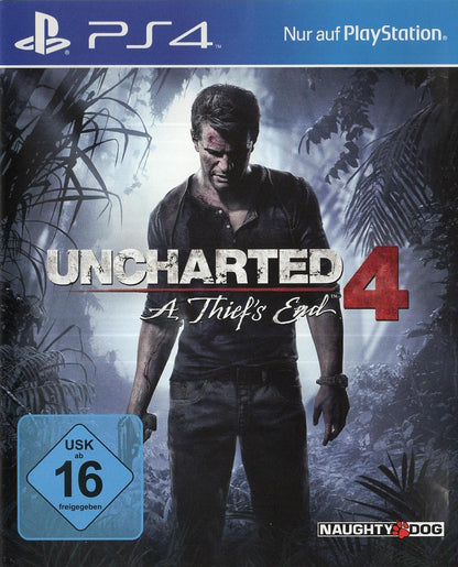 Uncharted 4: A Thief's End - PlayStation 4 Vorderseite