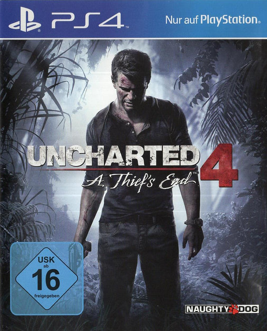 Uncharted 4: A Thief's End - PlayStation 4 Vorderseite