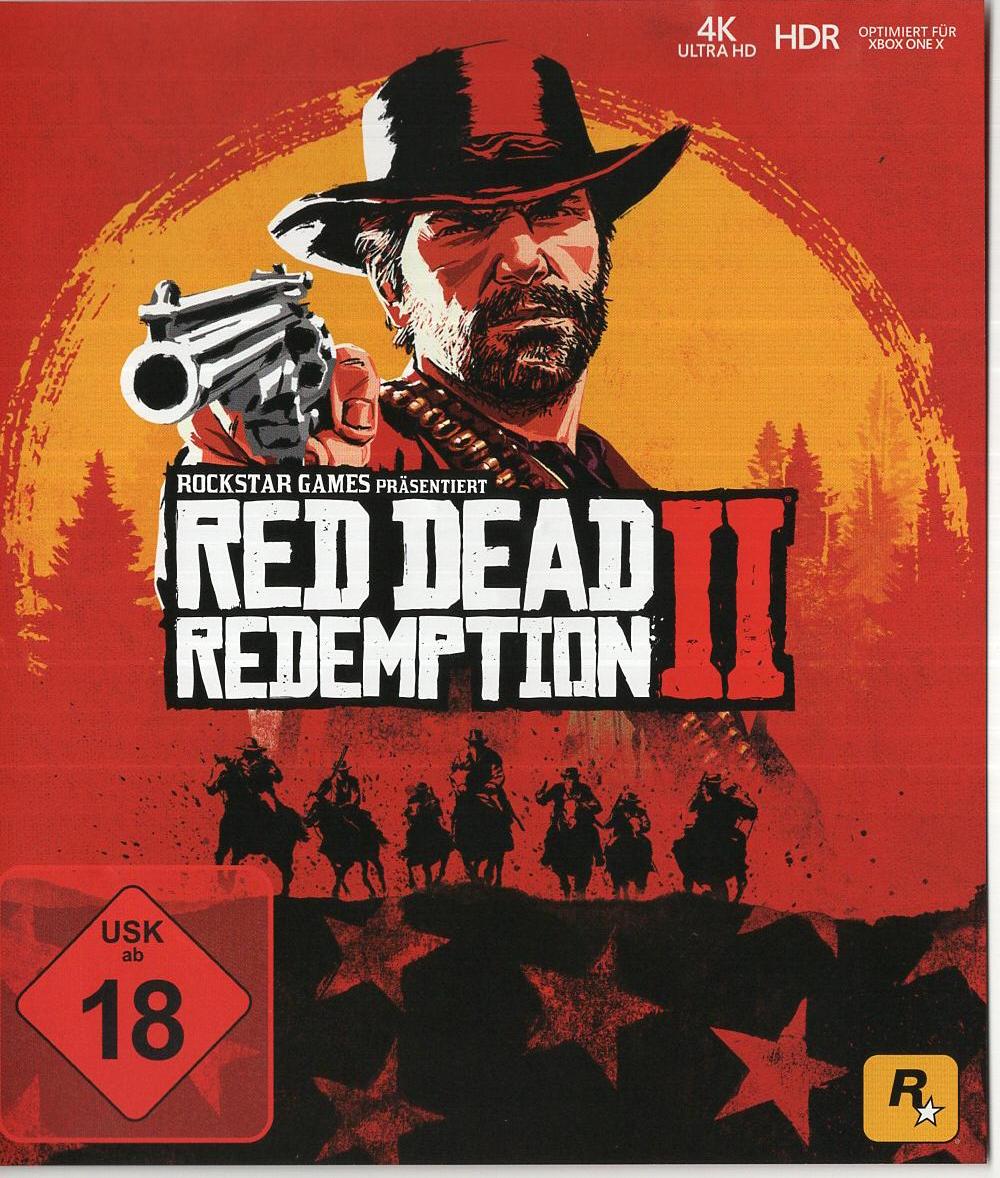Red Dead Redemption 2 - Xbox One Vorderseite
