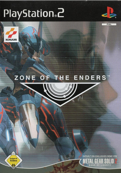 Zone Of The Enders - PlayStation 2 Vorderseite