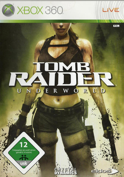 Tomb Raider: Underworld - Xbox 360 Vorderseite
