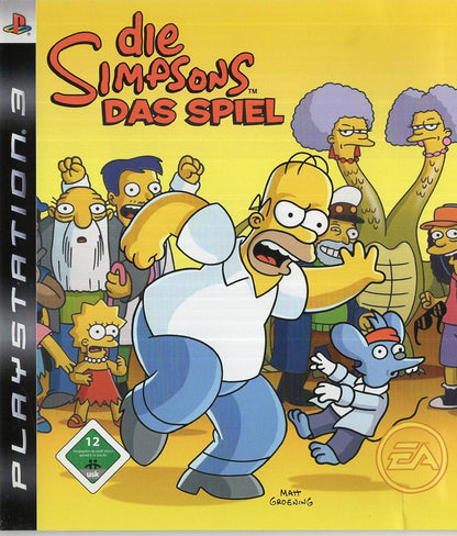 Die Simpsons - Das Spiel - PlayStation 3 Vorderseite