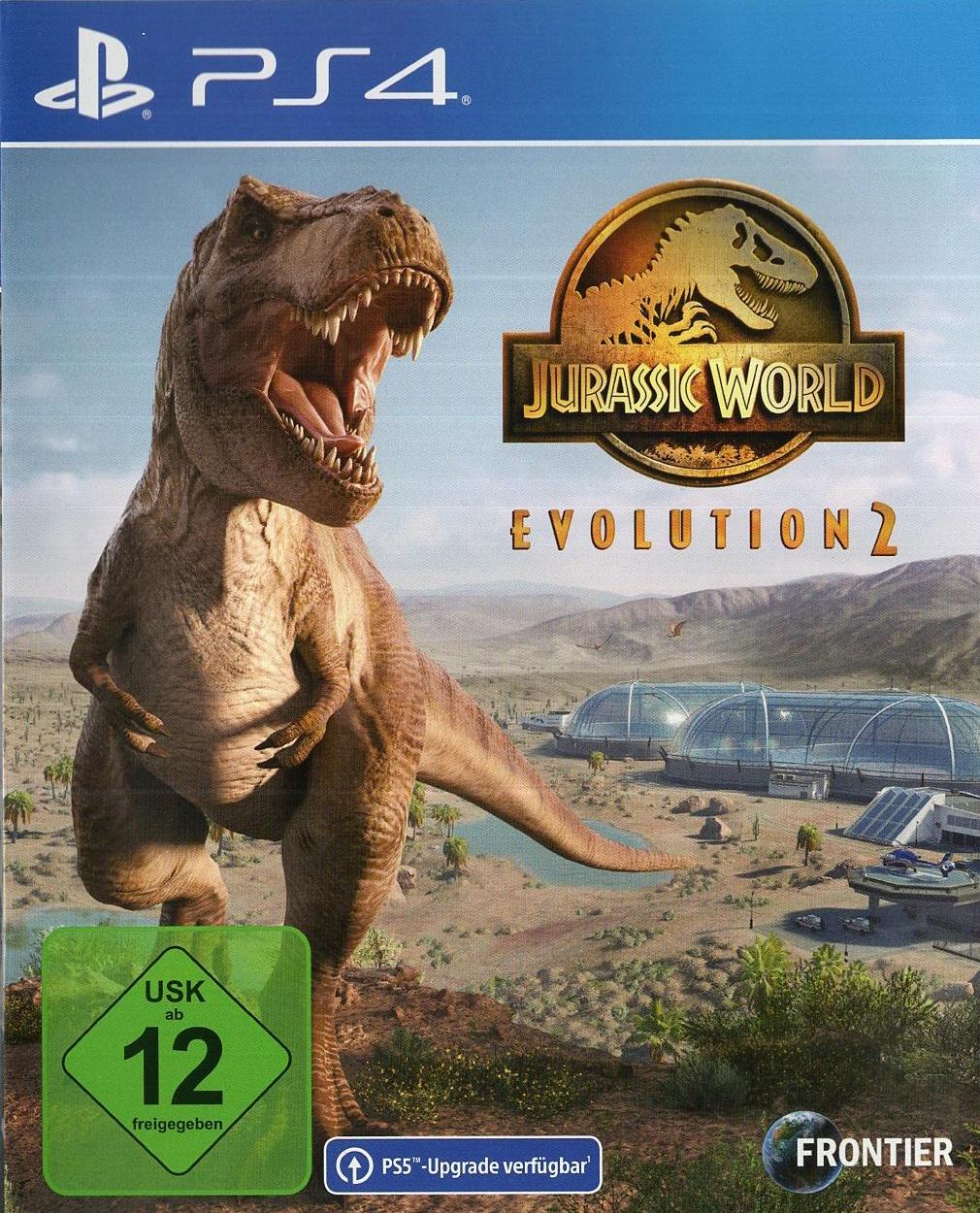 Jurassic World Evolution 2 - PlayStation 4 Vorderseite