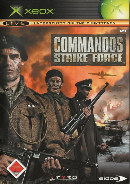 Commandos Strike Force - Xbox Vorderseite