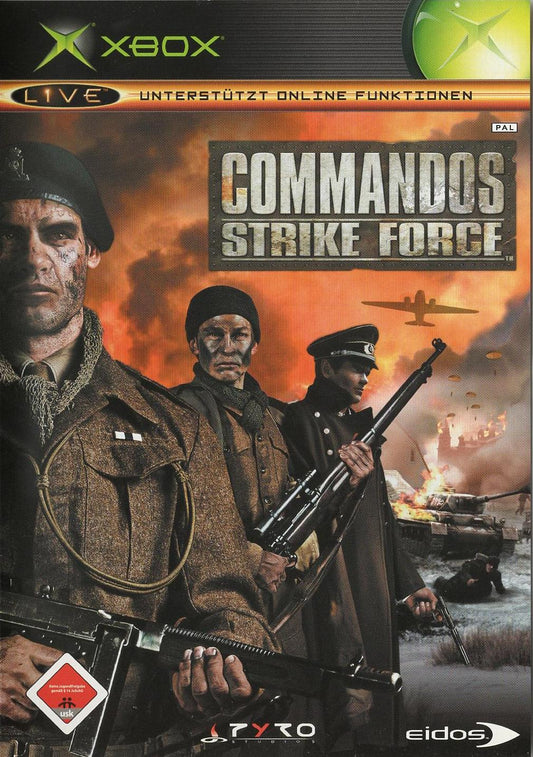 Commandos Strike Force - Xbox Vorderseite