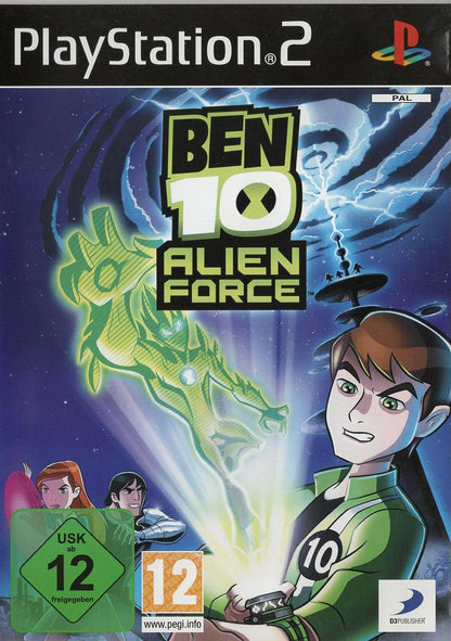 Ben 10 Alien Force - PlayStation 2 Vorderseite