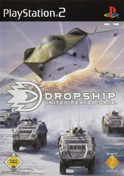 Dropship: United Peace Force - PlayStation 2 Vorderseite