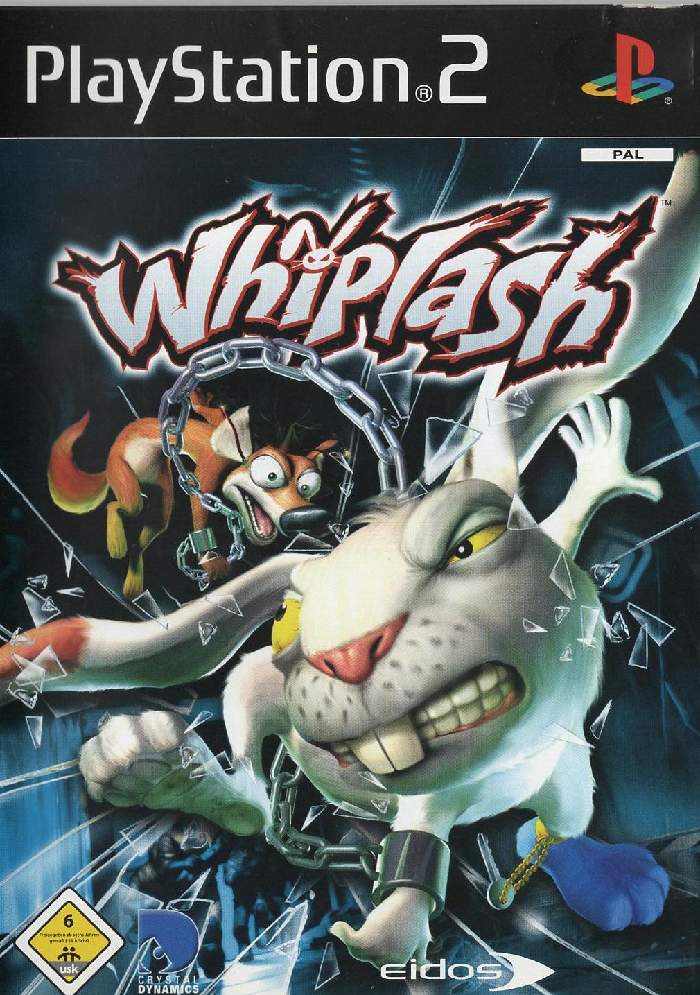 Whiplash - PlayStation 2 Vorderseite
