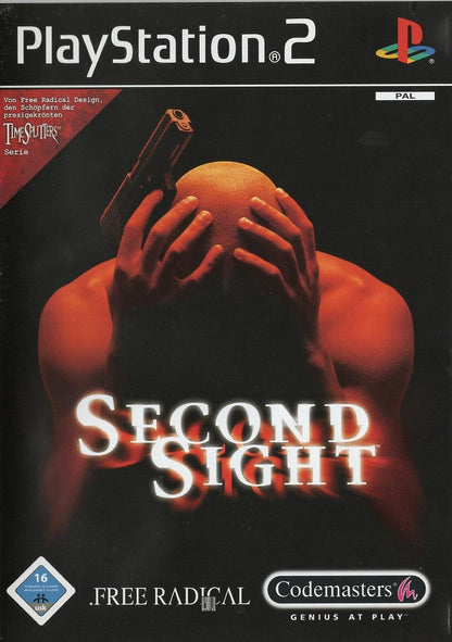 Second Sight - PlayStation 2 Vorderseite