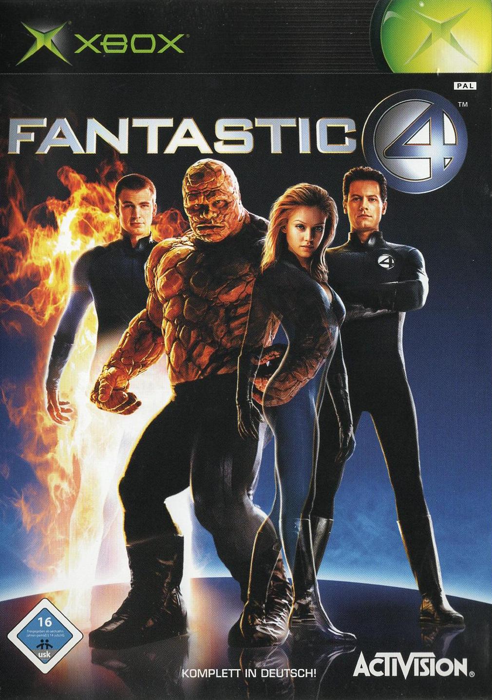 Fantastic Four - Xbox Vorderseite