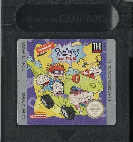 Rugrats: Der Film - Game Boy - Modul Vorderseite