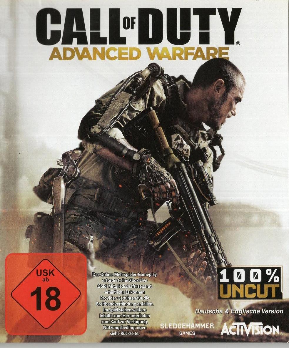 Call of Duty: Advanced Warfare - Xbox One Vorderseite