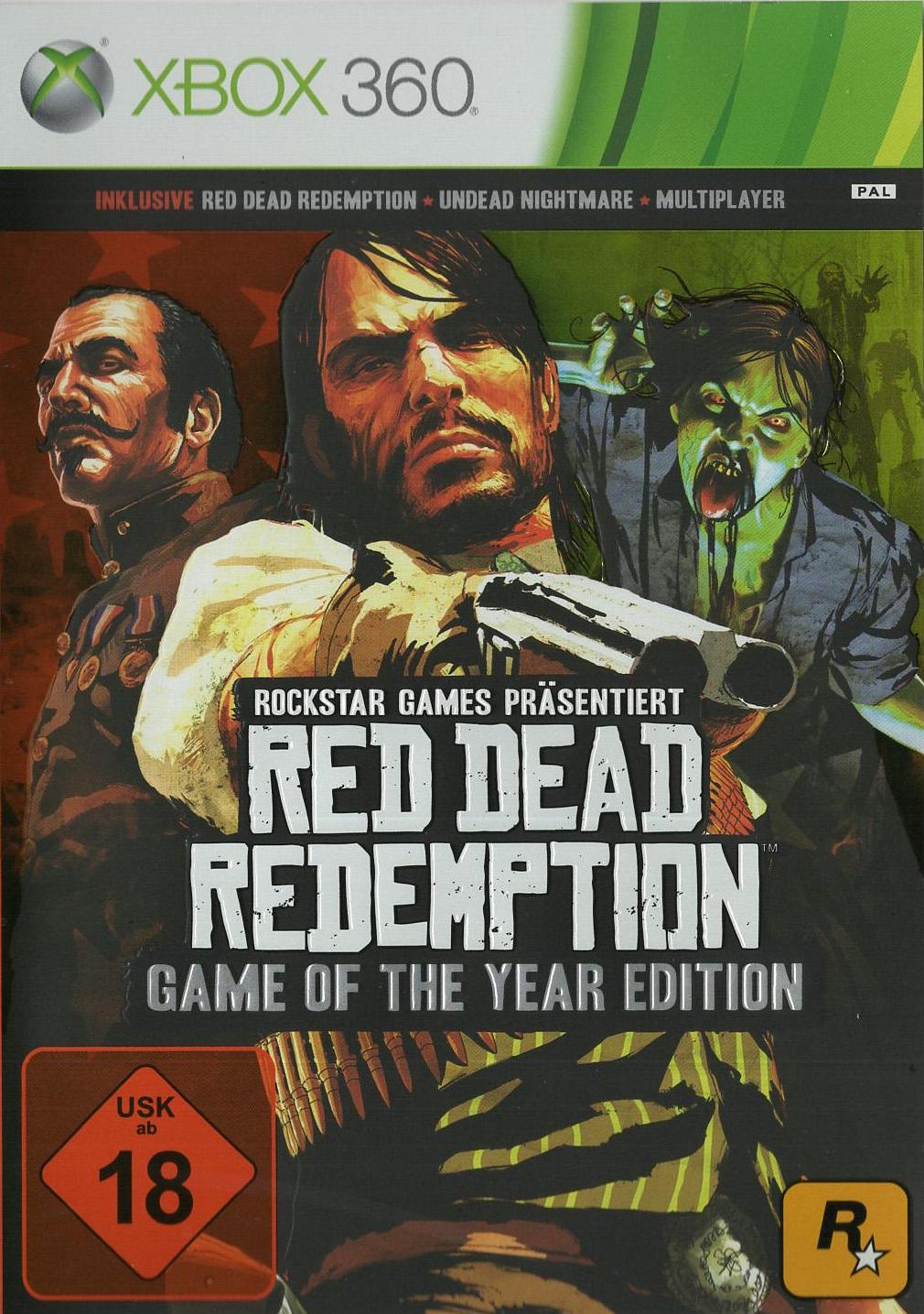 Red Dead Redemption: Game of the Year Edition - Xbox 360 Vorderseite